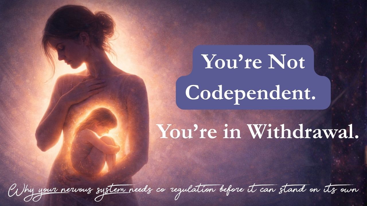 You’re Not Codependent. You’re in Withdrawal.